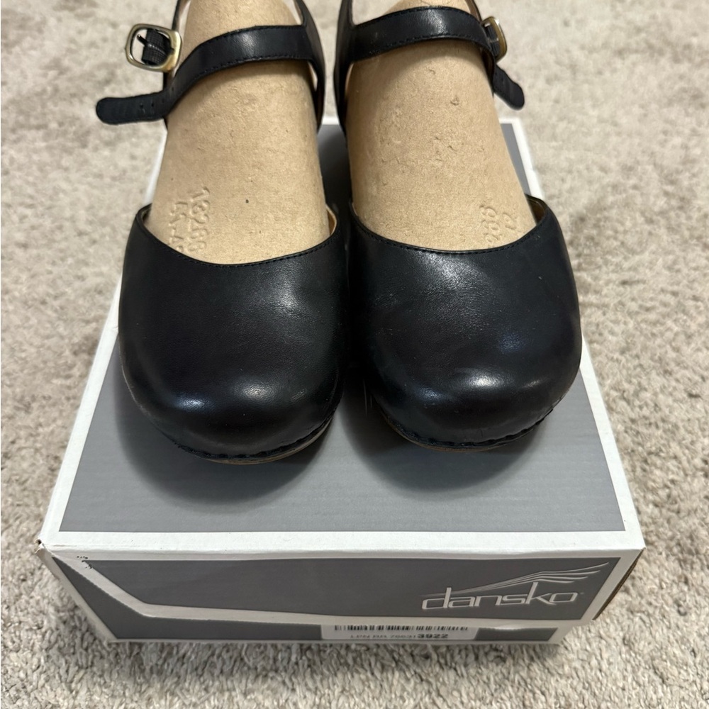 Dansko Black Dress Mary Jane Shoes